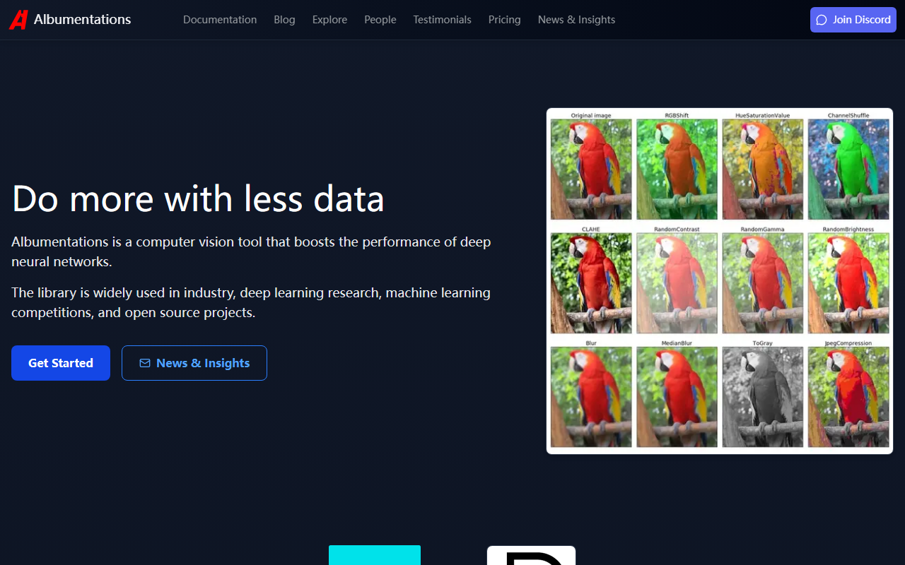 Albumentations screenshot