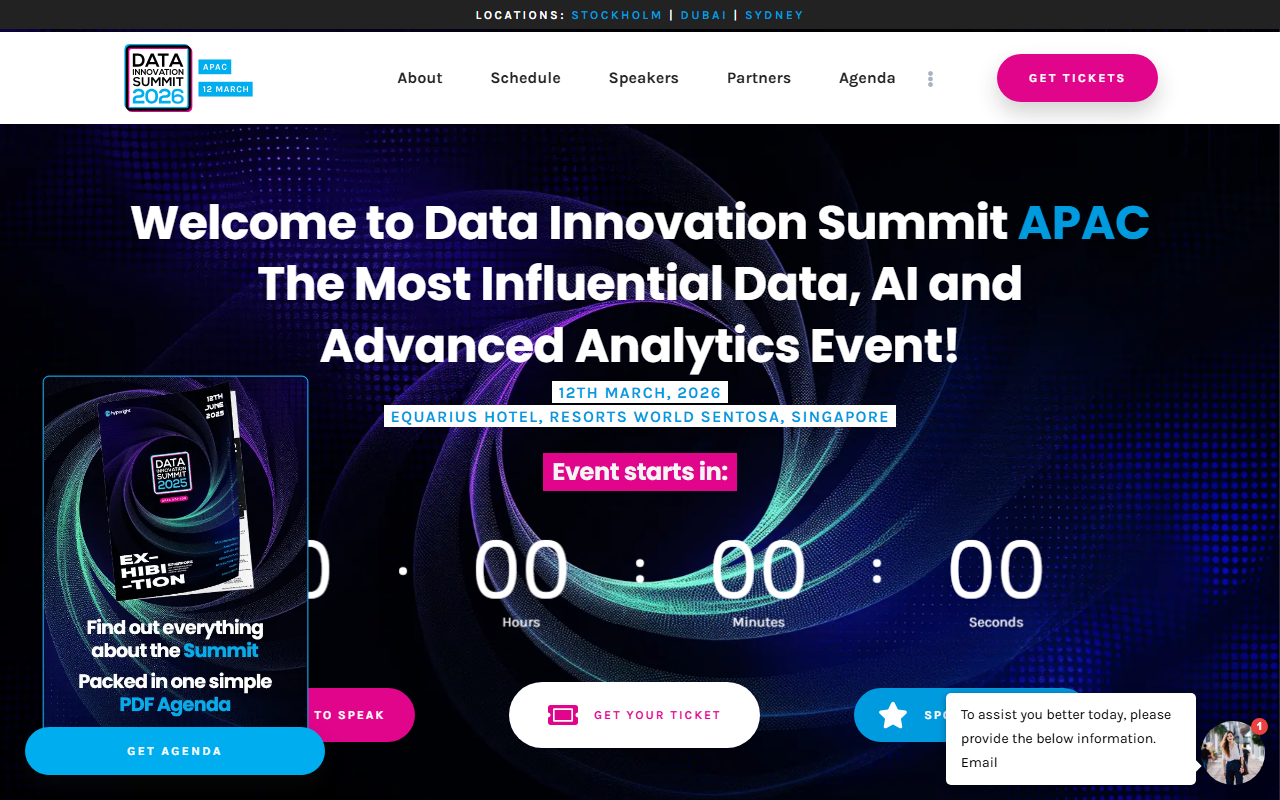 Data Innovation Summit APAC screenshot