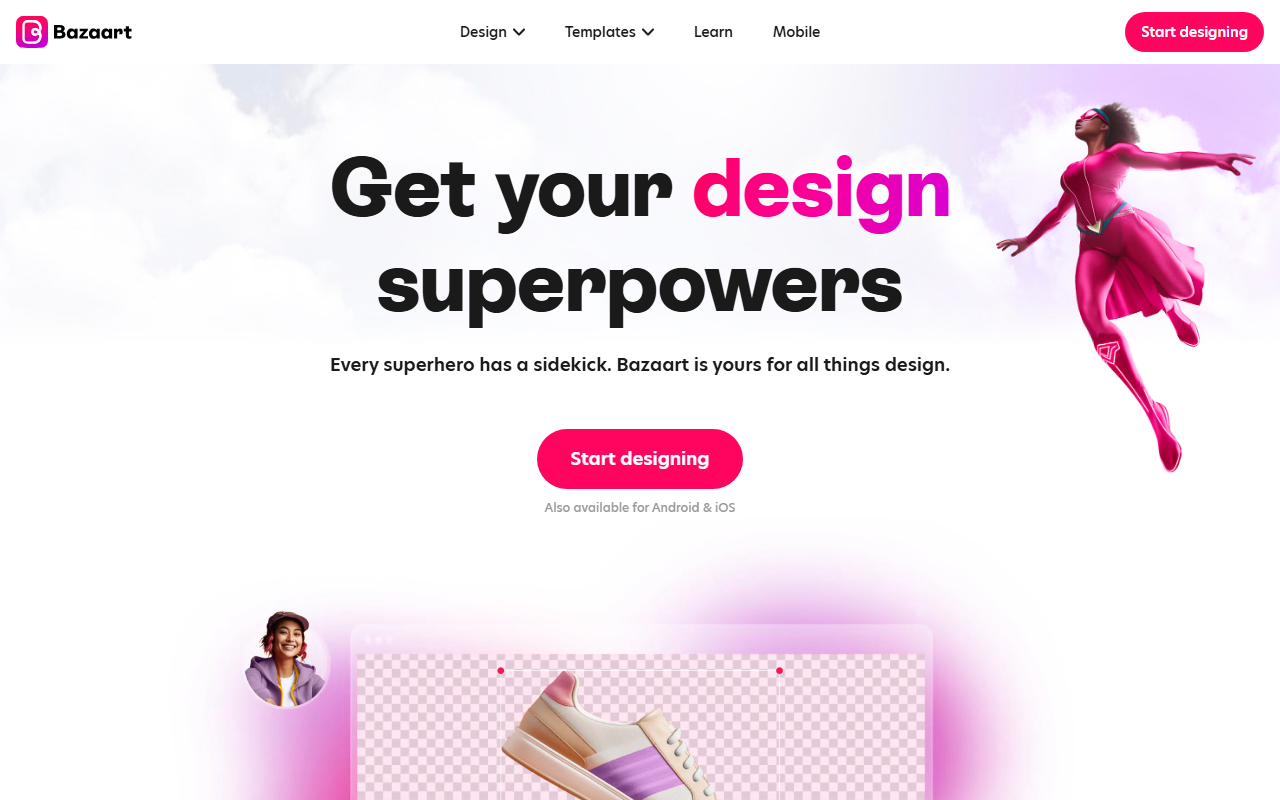 Bazaart screenshot