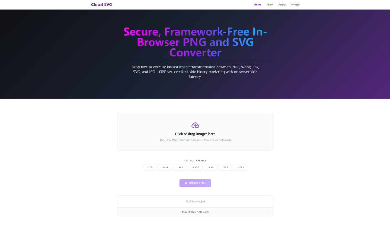 Cloud SVG screenshot