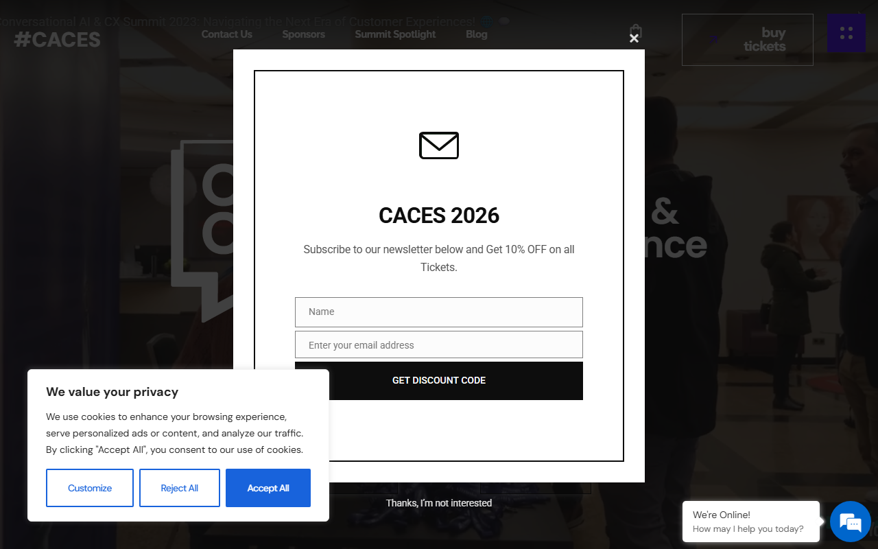 Conversational Tech Summit screenshot