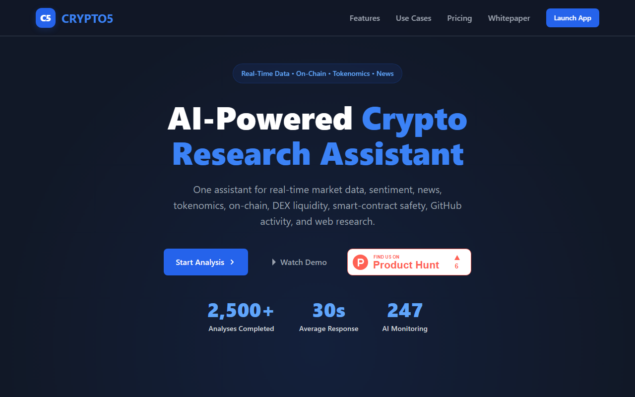 Crypto5 screenshot