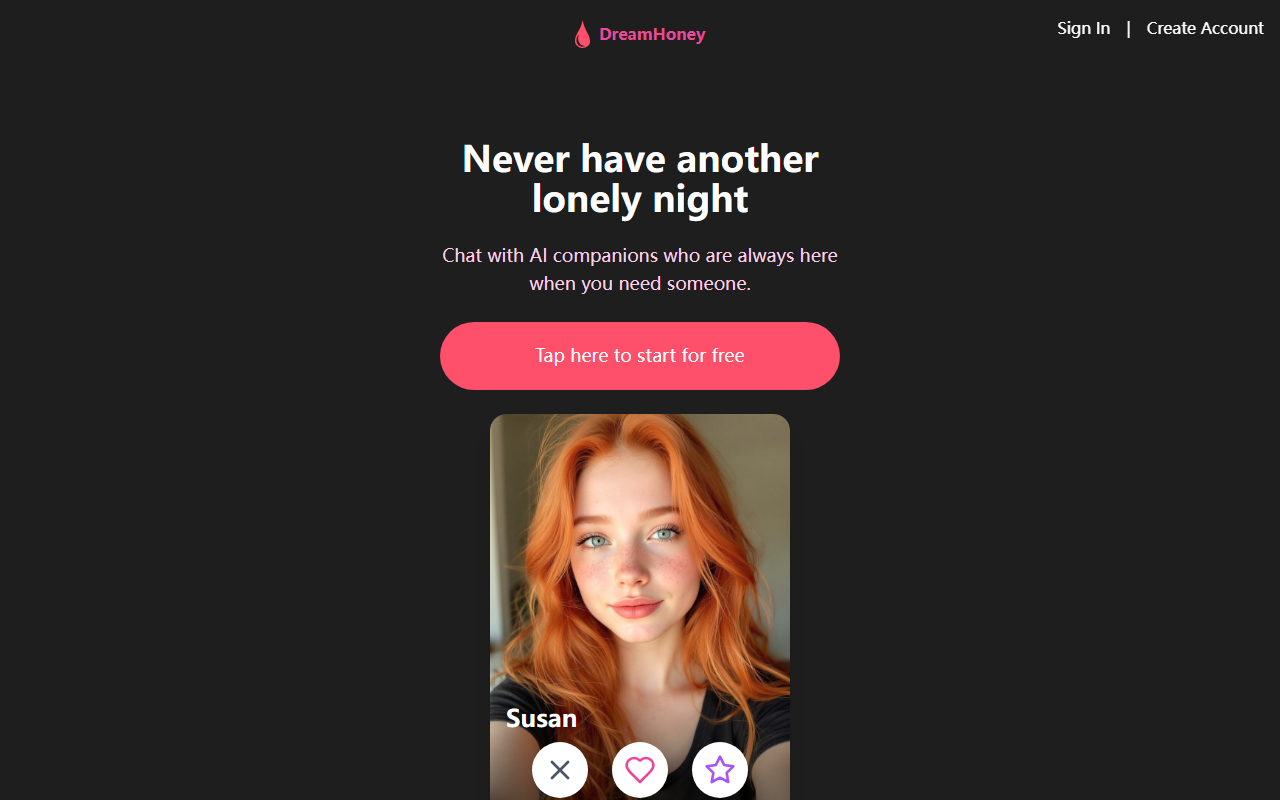 DreamHoney screenshot