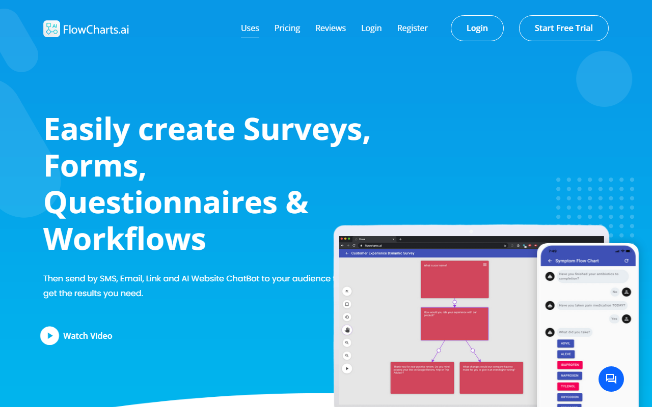 FlowCharts.ai screenshot