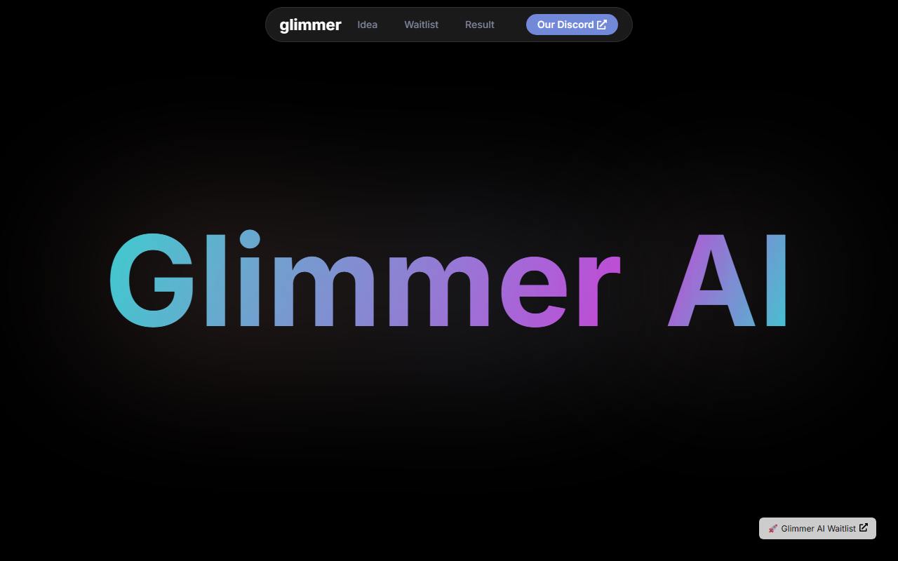 GlimmerAI screenshot