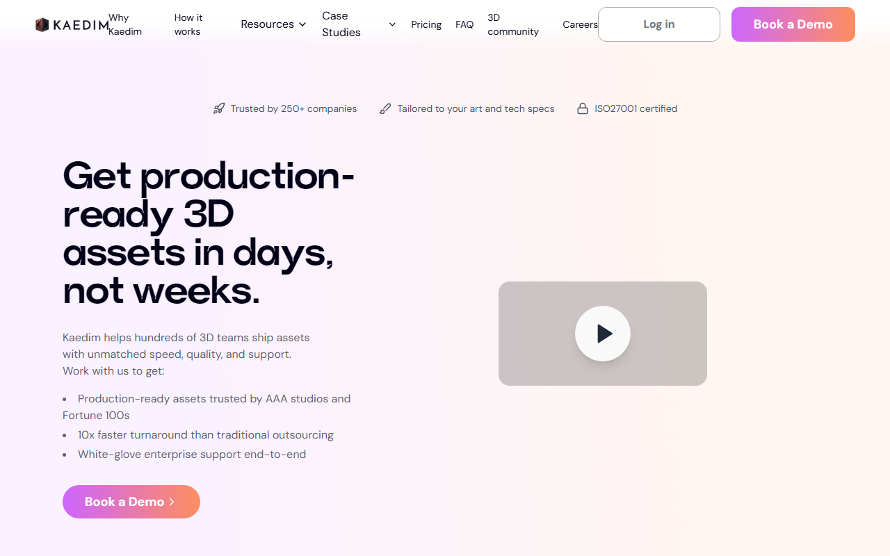 Kaedim screenshot