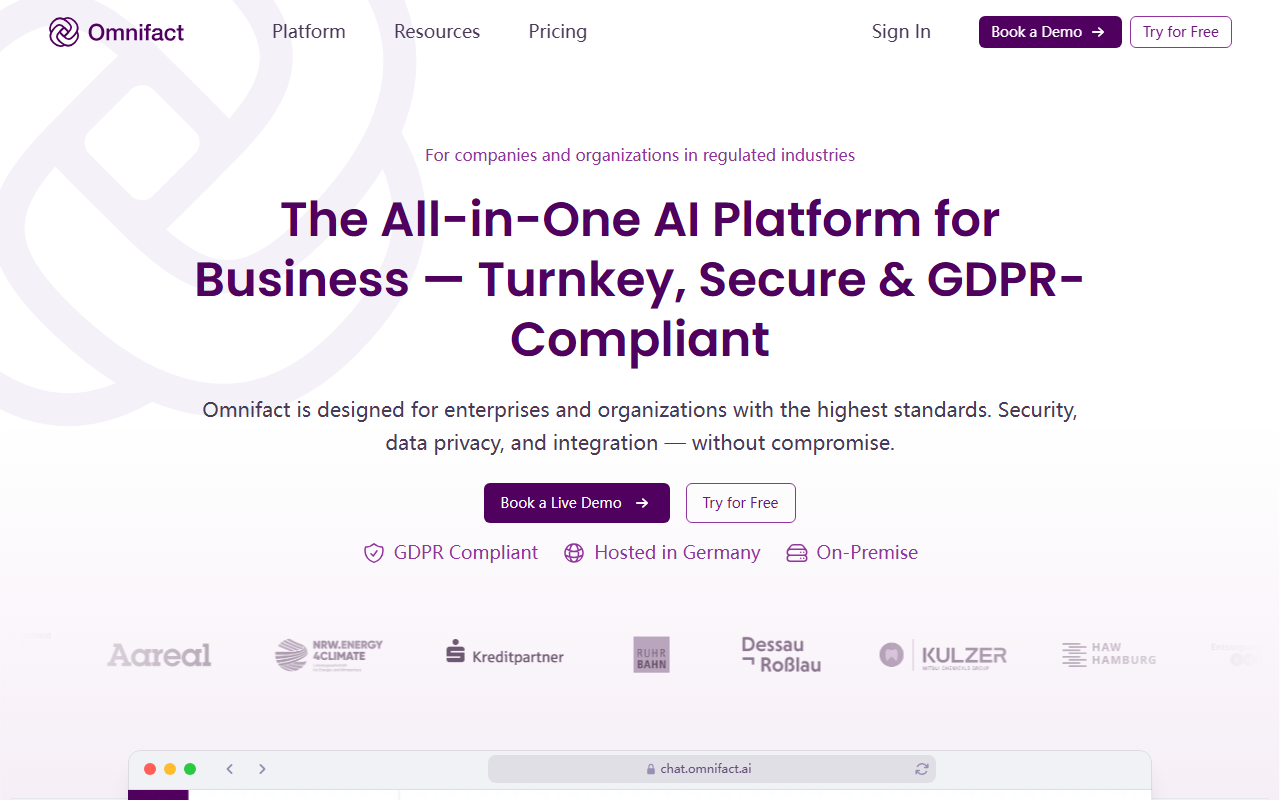 Omnifact screenshot