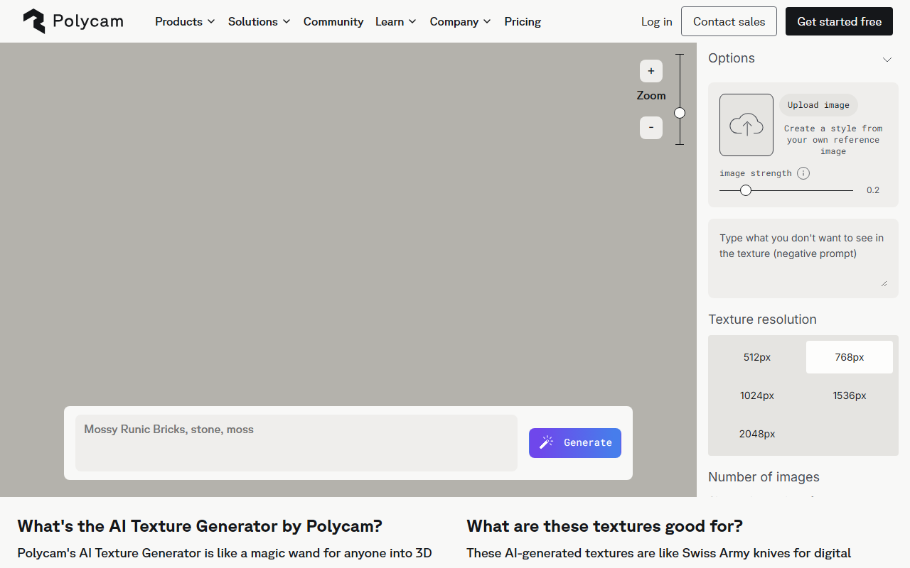 Polycam screenshot