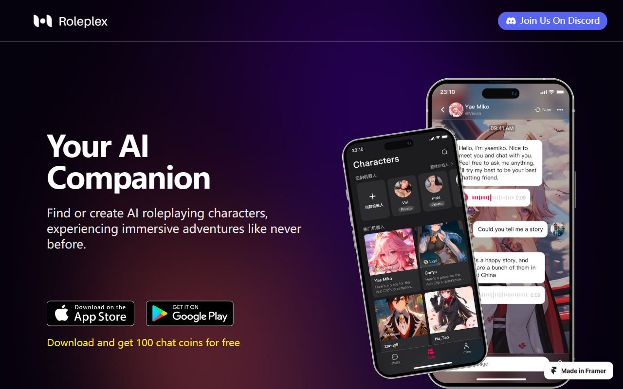 RolePlex screenshot
