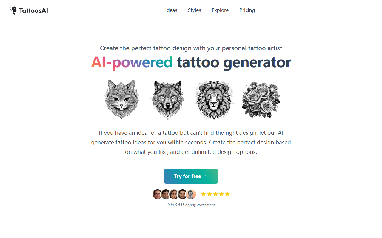 TattoosAI screenshot