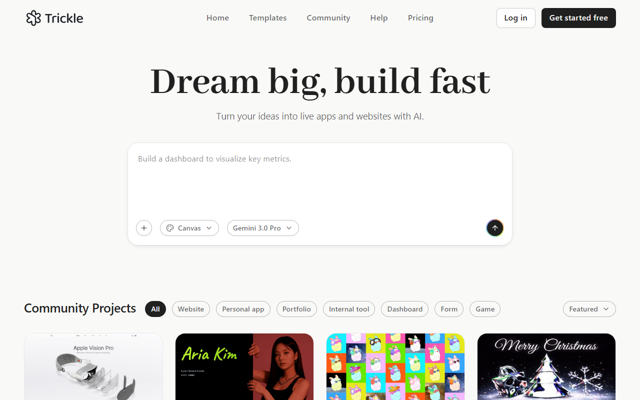 Trickle screenshot