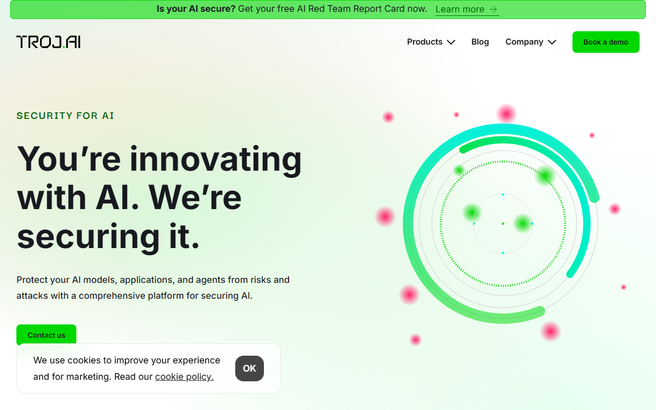 TrojAI screenshot