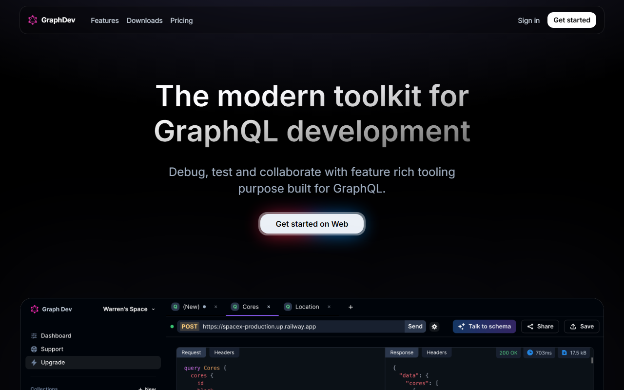 GraphDev screenshot