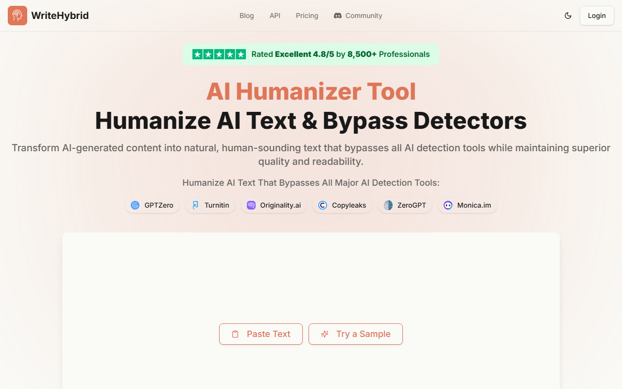 WriteHybrid screenshot
